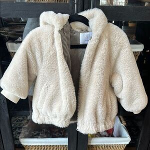 Cozy Cream Faux Fur Jacket